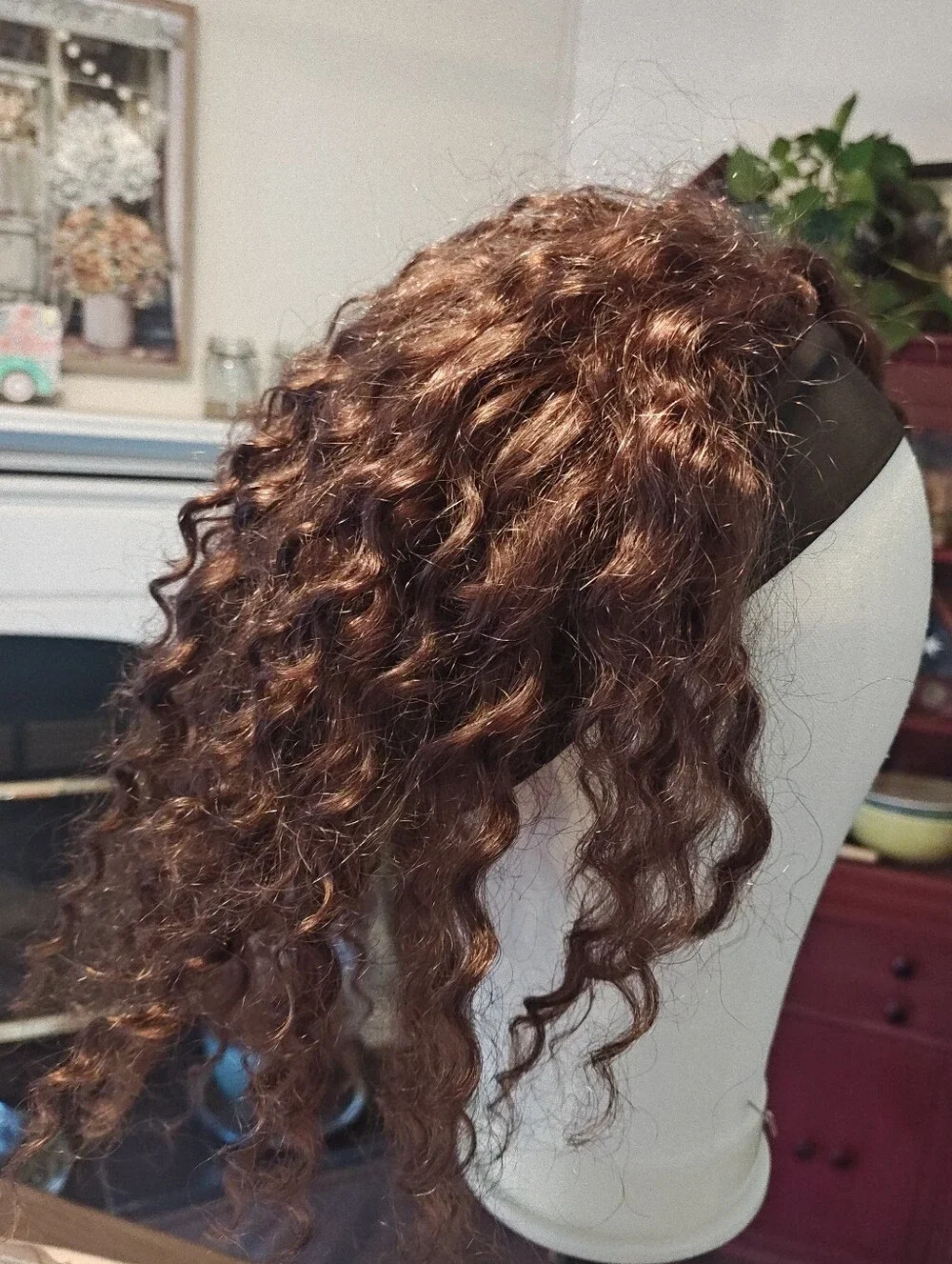 Chocolate Brown Headband Wig By Youngirl